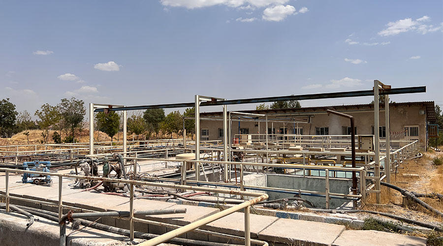 تصفیه‌خانه کارخانۀ چینی‌کُرد 