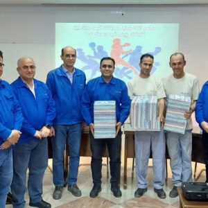 فینال مسابقات تنیس روی میز کارخانه چینی‌کُرد